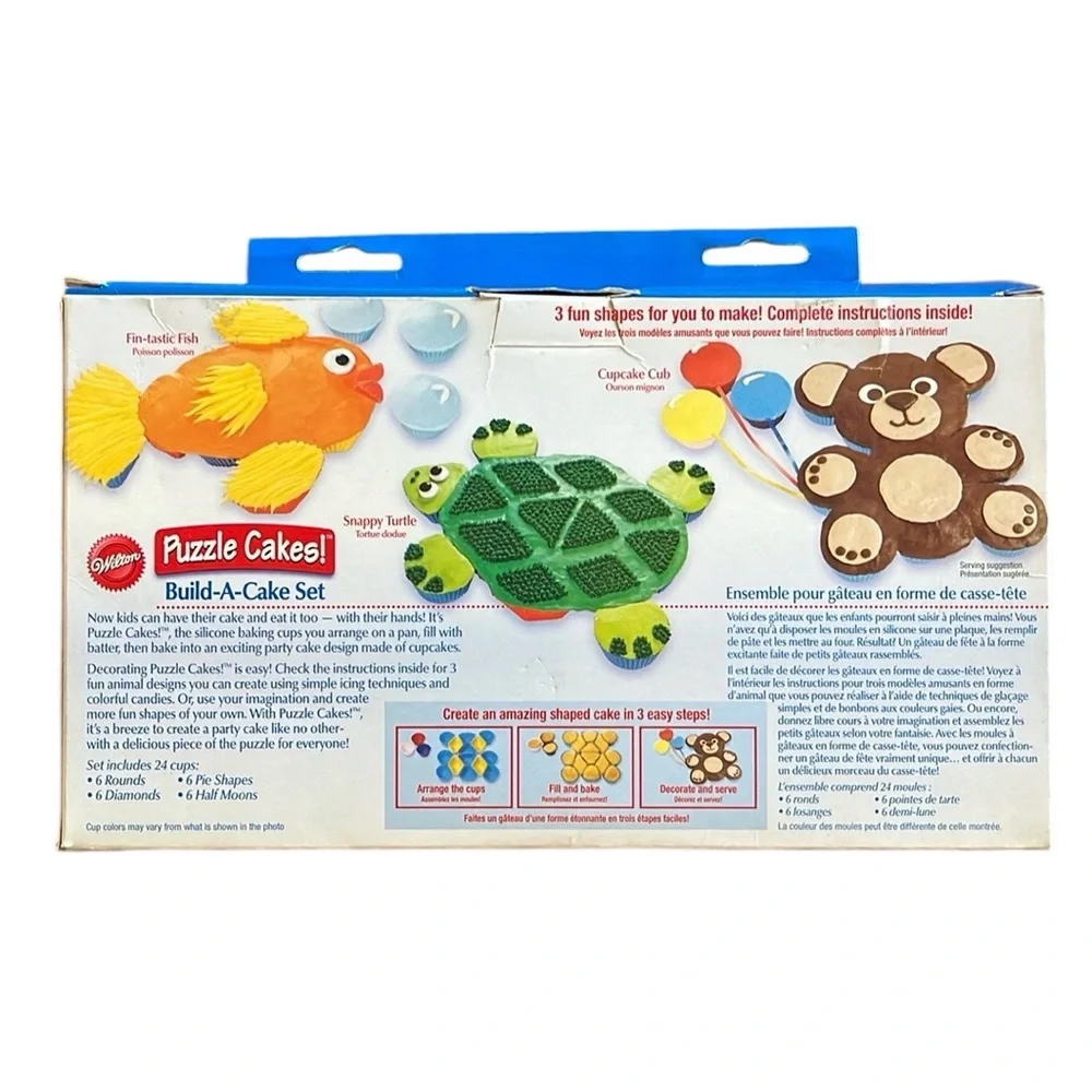 Wilton Puzzle Cakes! Build-A-Cake Set